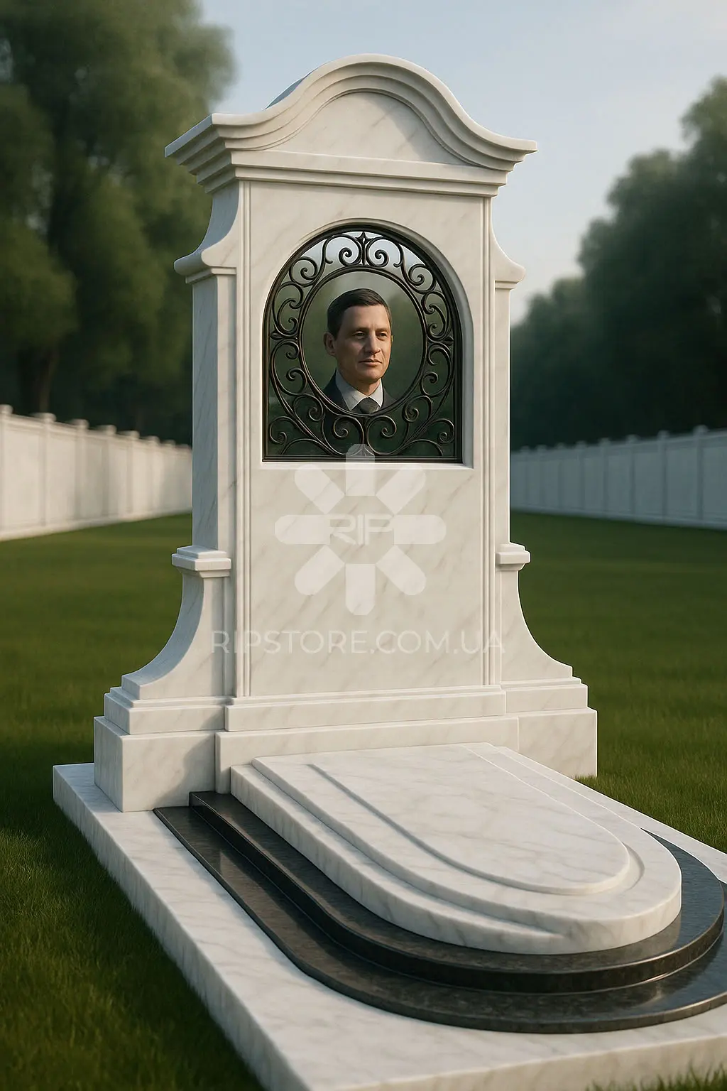 Пам'ятник з мармуру MP26022 фото