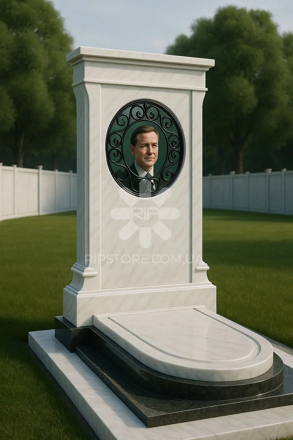 Пам'ятник з мармуру MP26023 фото