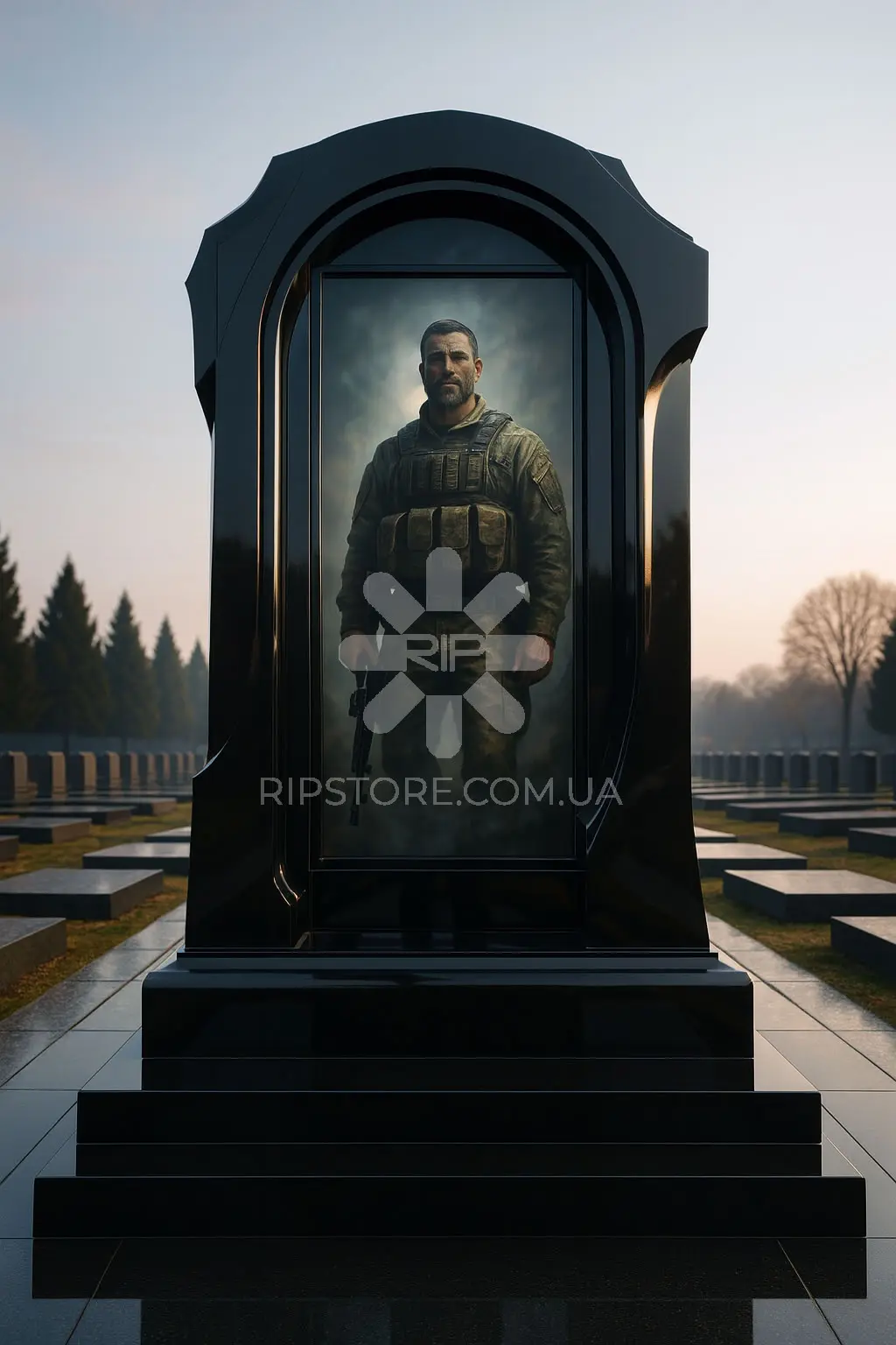 Памятник для военного VP26011 фото