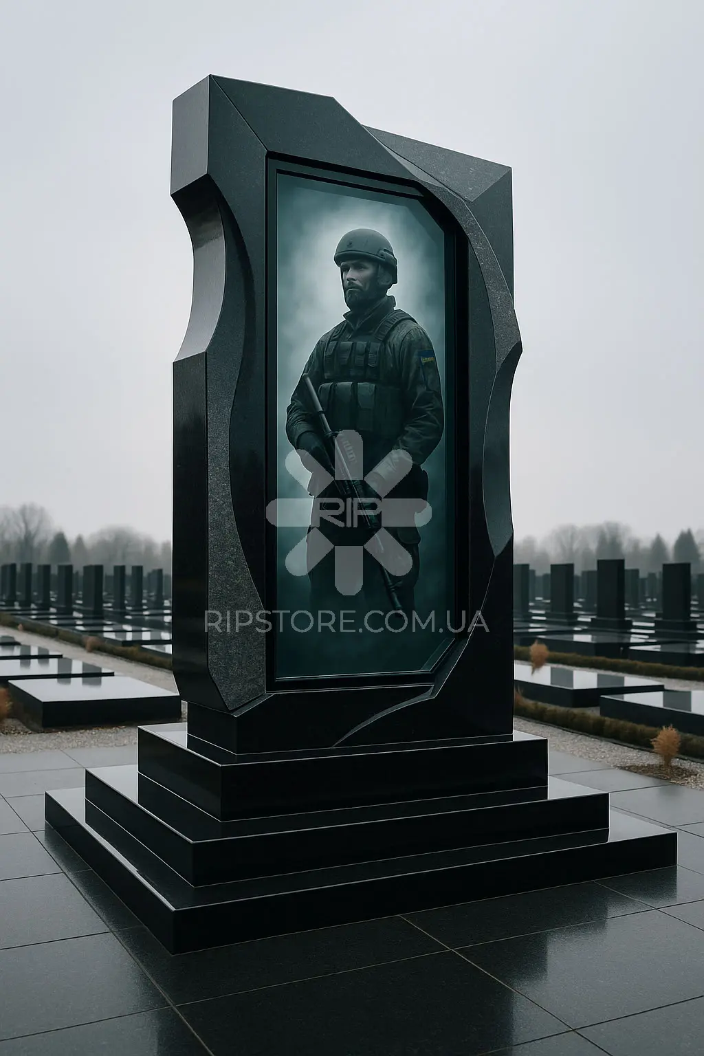 Памятник для военного VP26012 фото