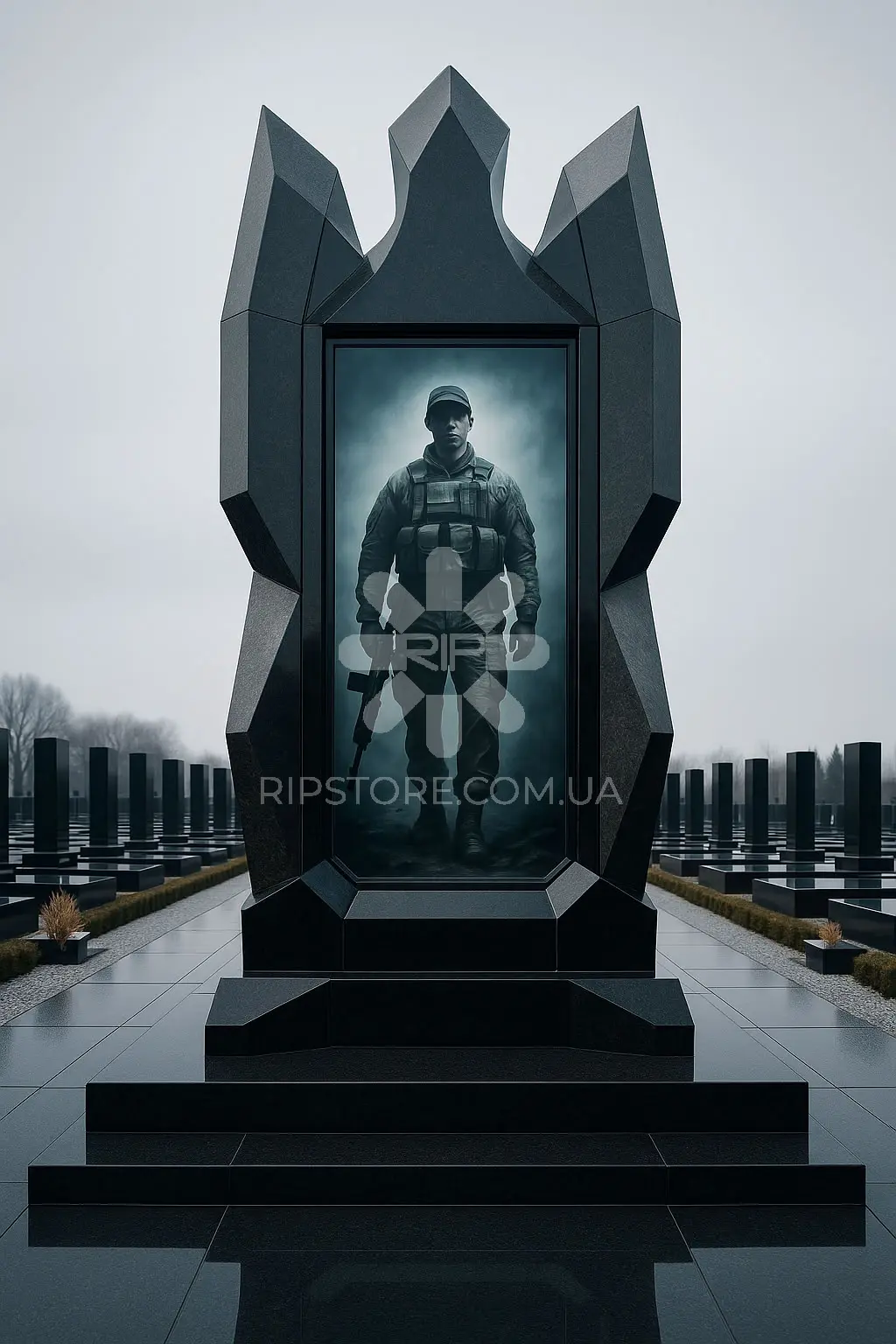 Памятник для военного VP26013 фото