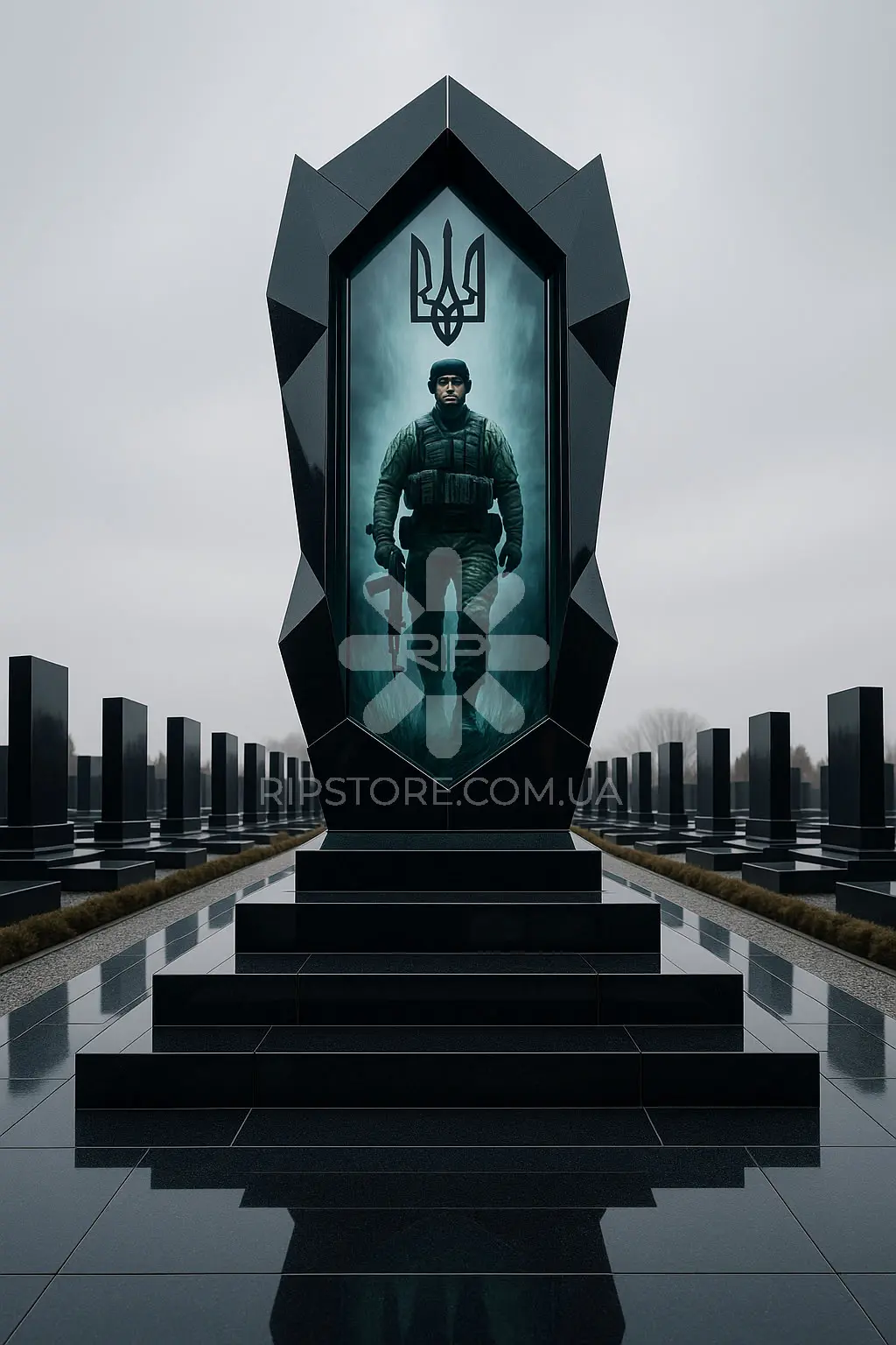 Памятник для военного VP26014 фото