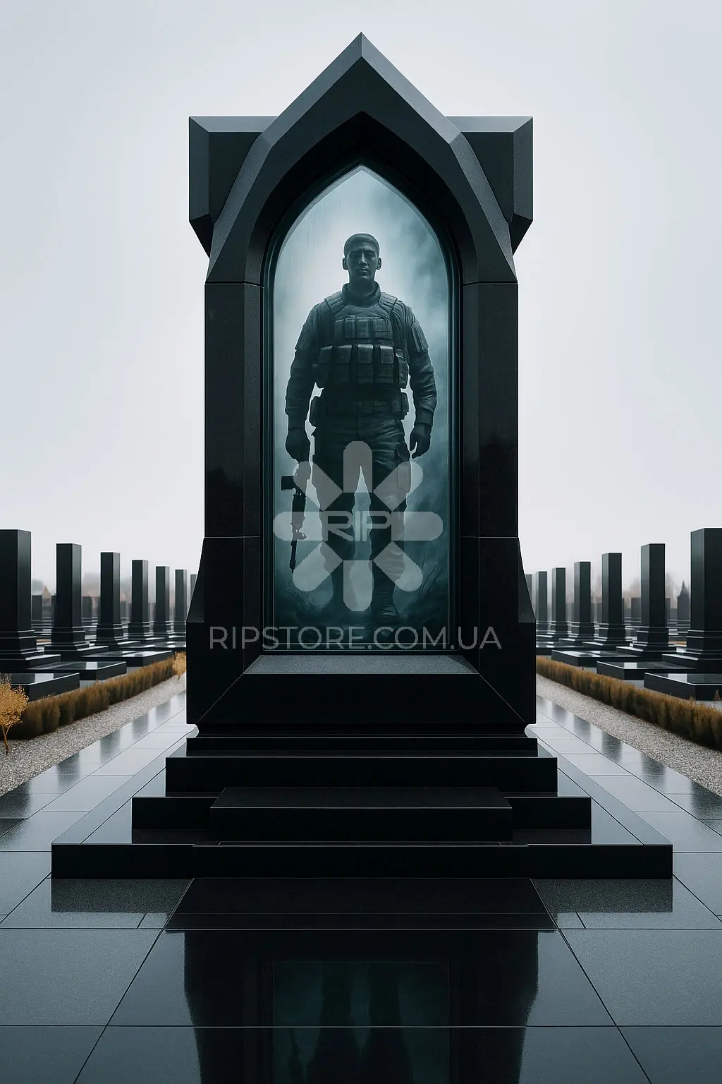 Памятник для военного VP26015 фото