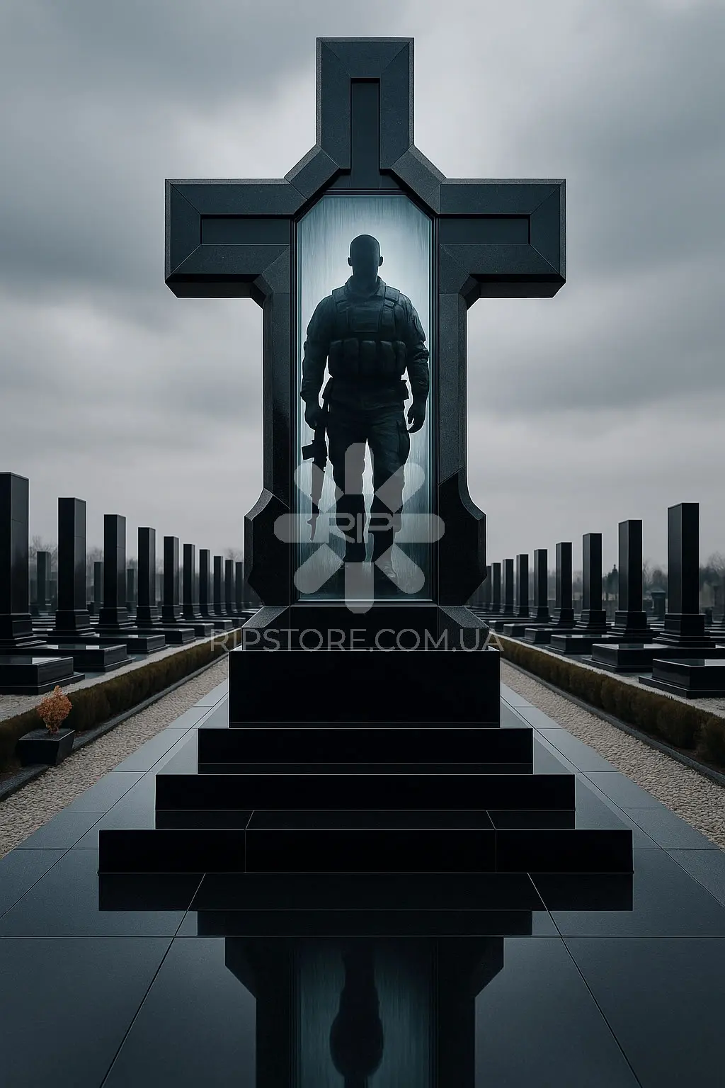 Памятник для военного VP26016 фото