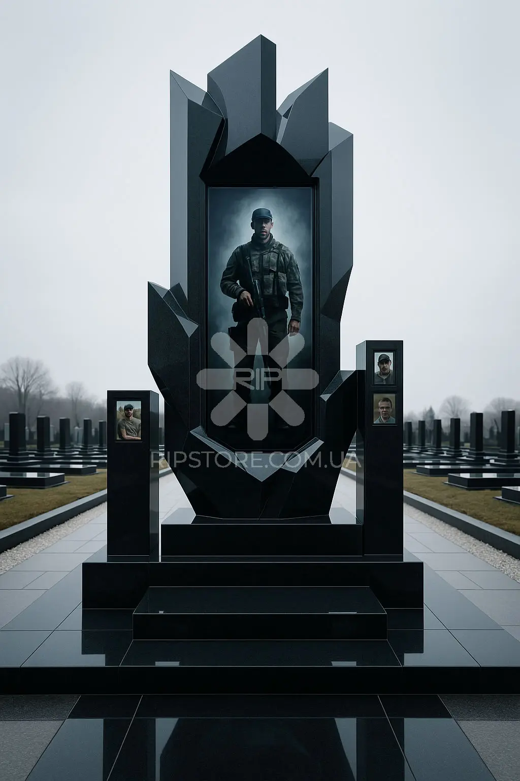 Памятник для военного VP26021 фото