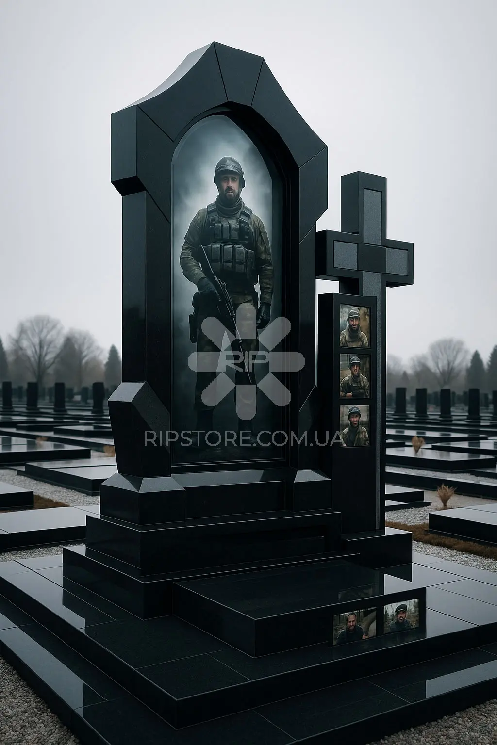 Памятник для военного VP26022 фото