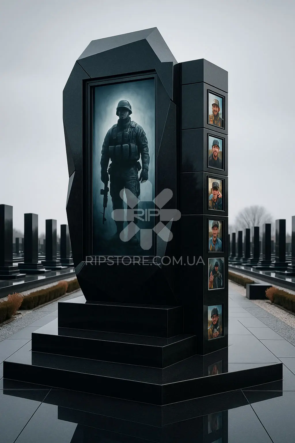 Памятник для военного VP26024 фото