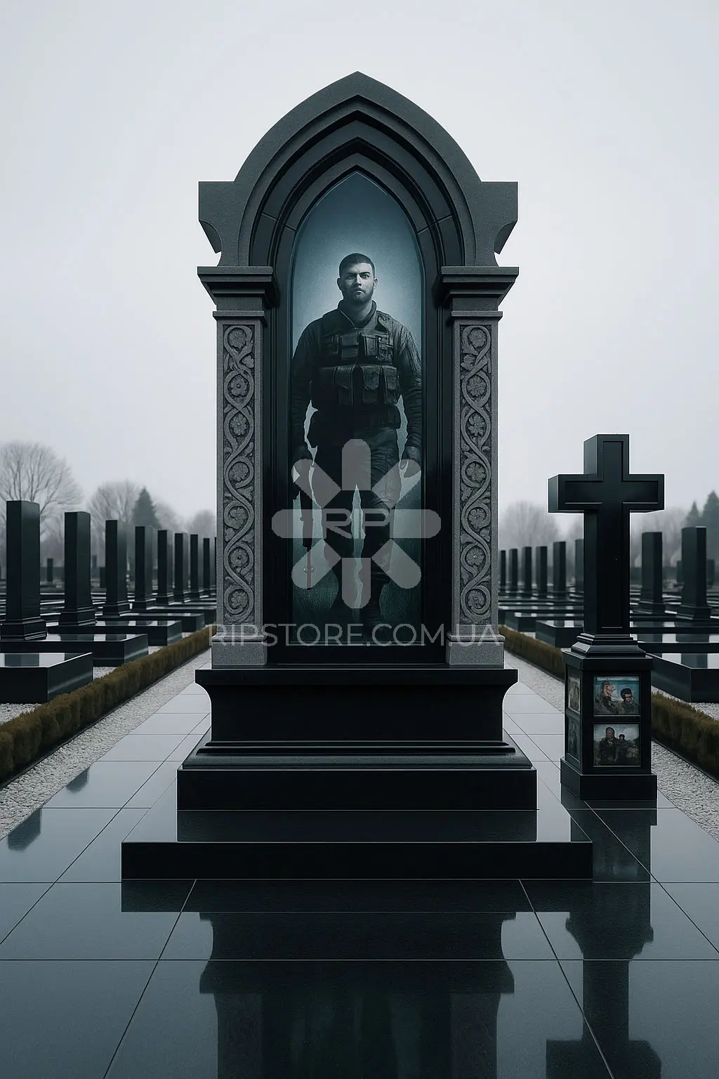 Памятник для военного VP26026 фото