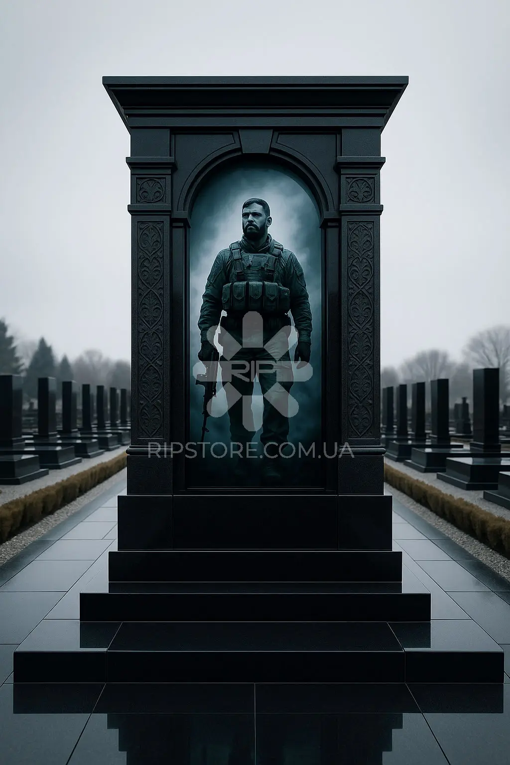 Памятник для военного VP26030 фото