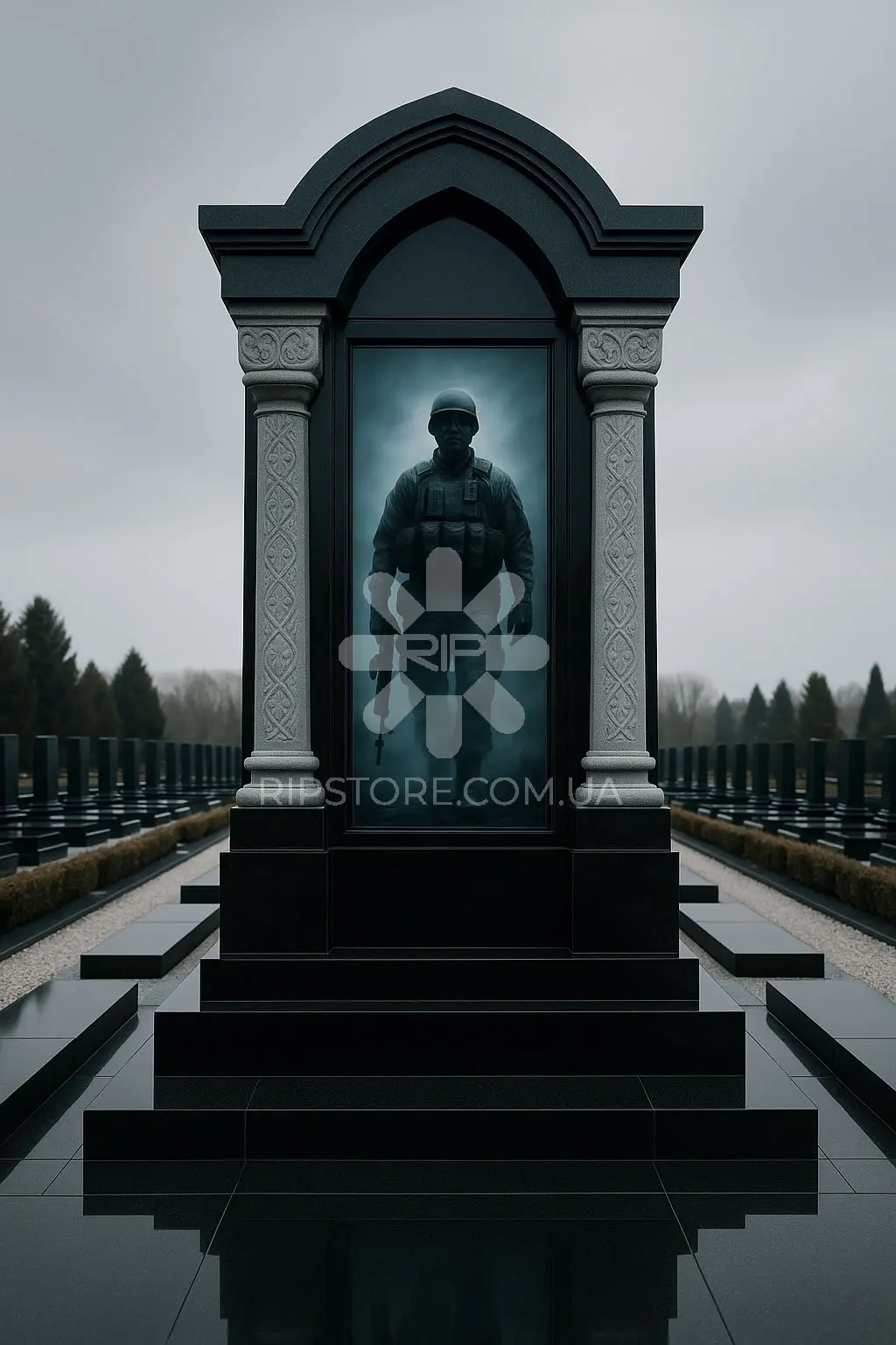 Памятник для военного VP26031 фото