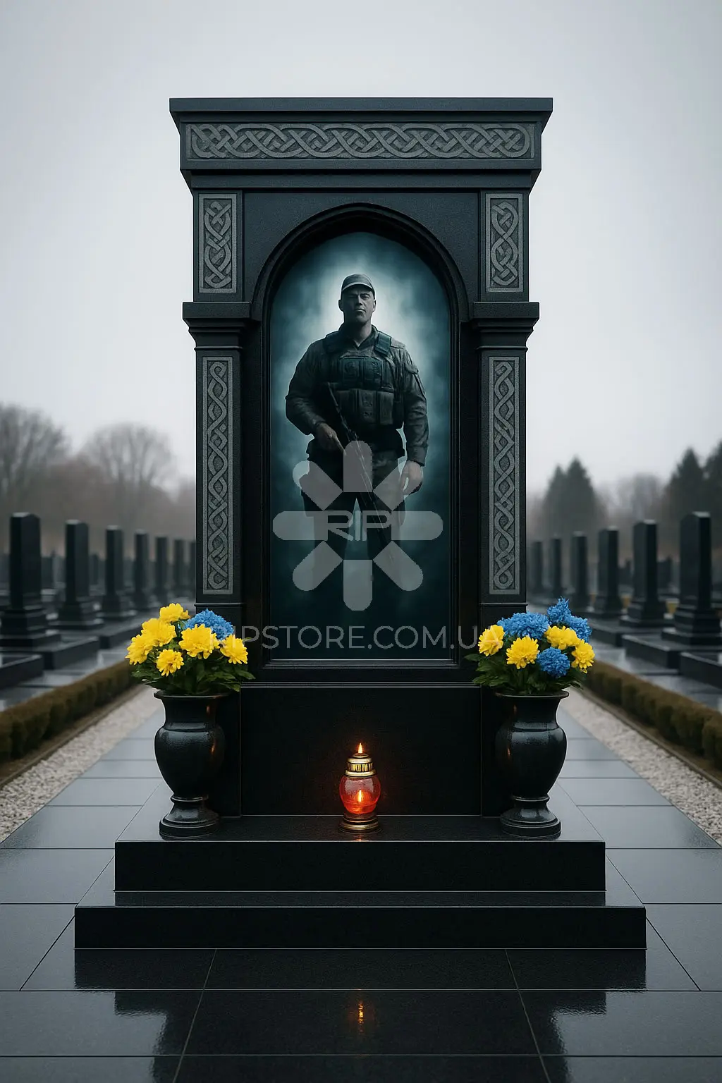 Памятник для военного VP26034 фото