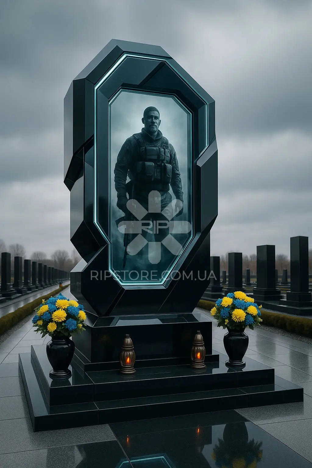 Памятник для военного VP26035 фото