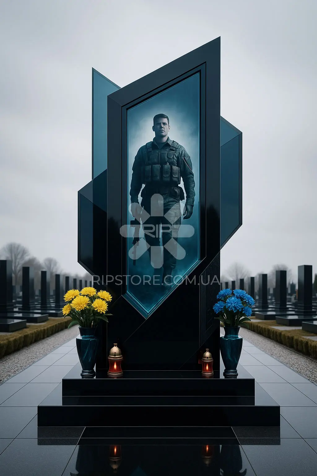 Памятник для военного VP26036 фото