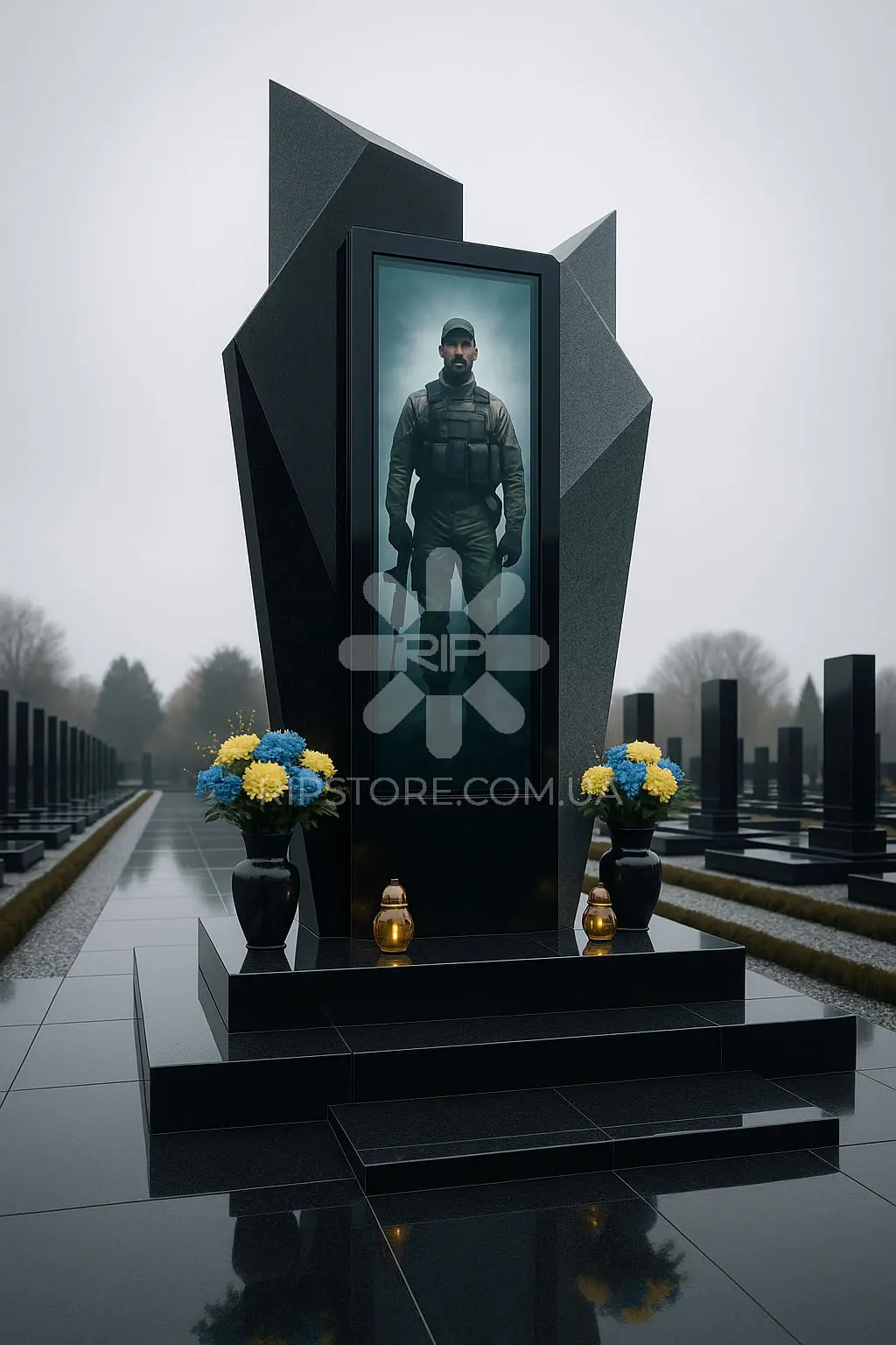 Памятник для военного VP26037 фото