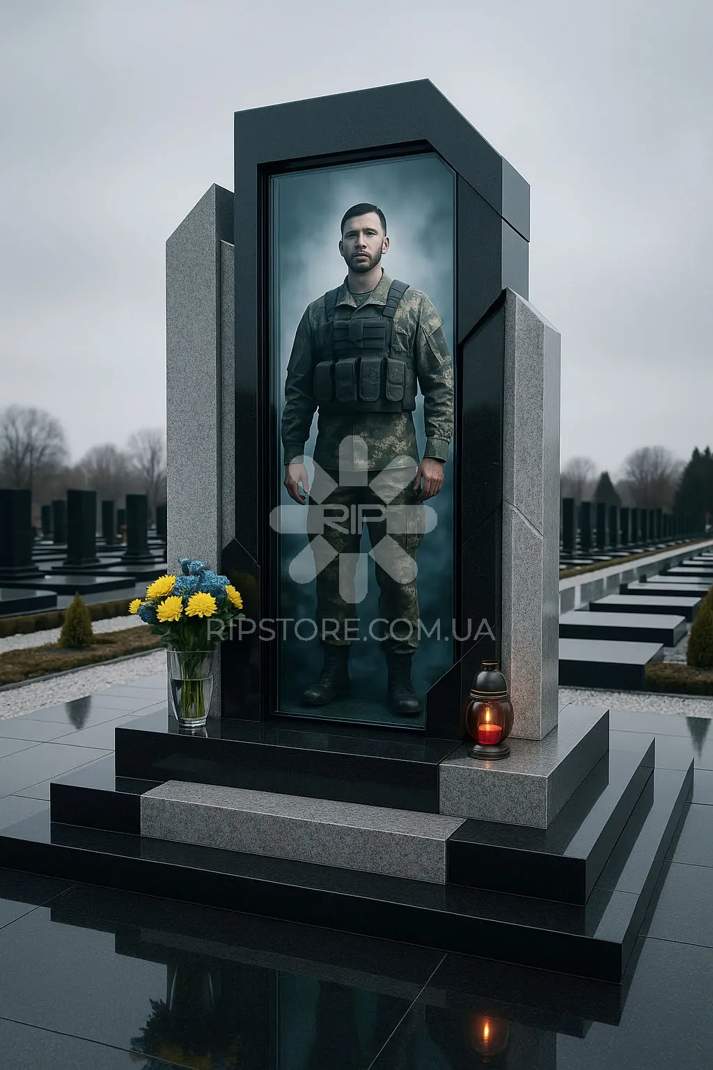 Памятник для военного VP26038 фото