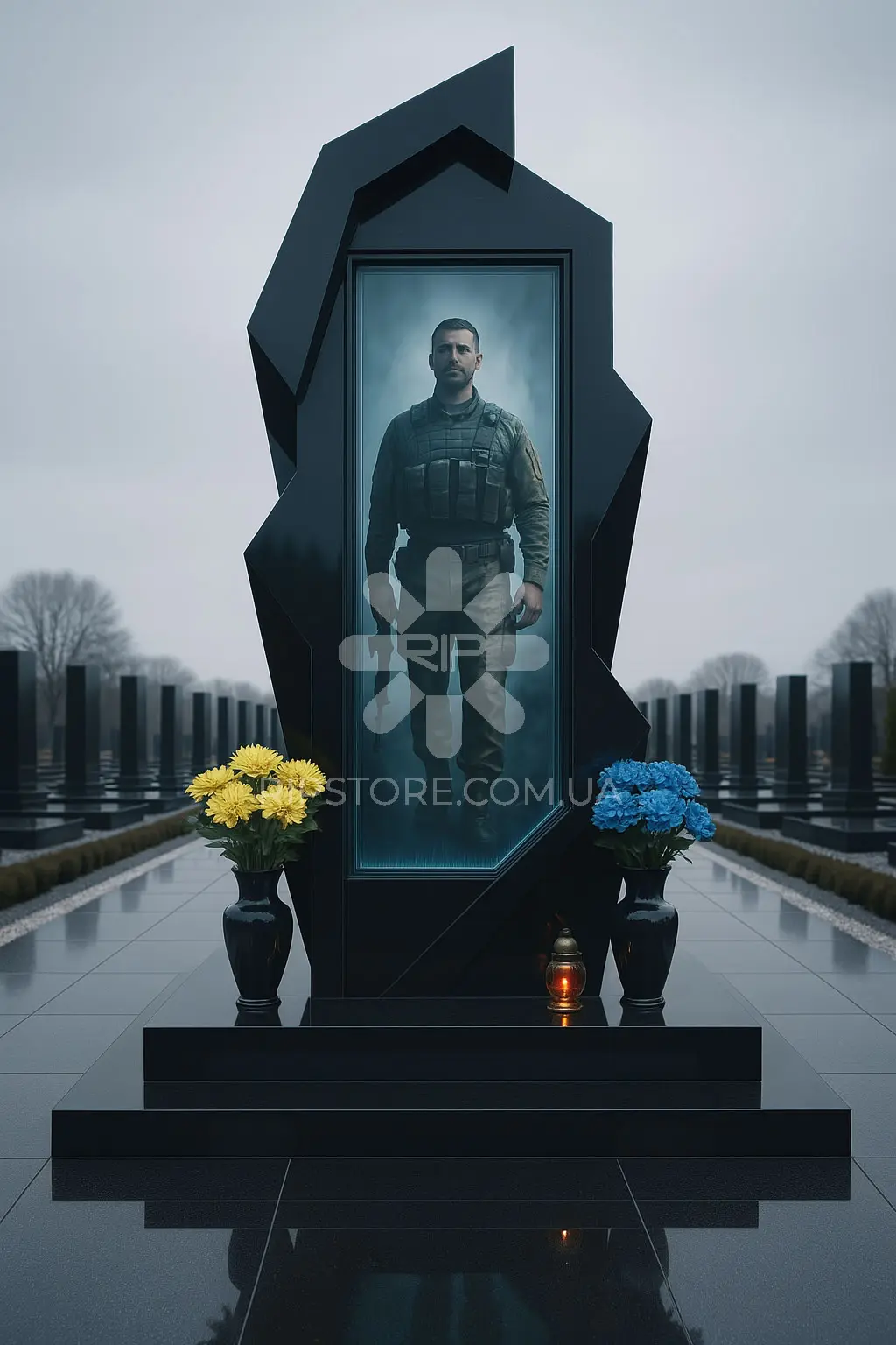 Памятник для военного VP26039 фото