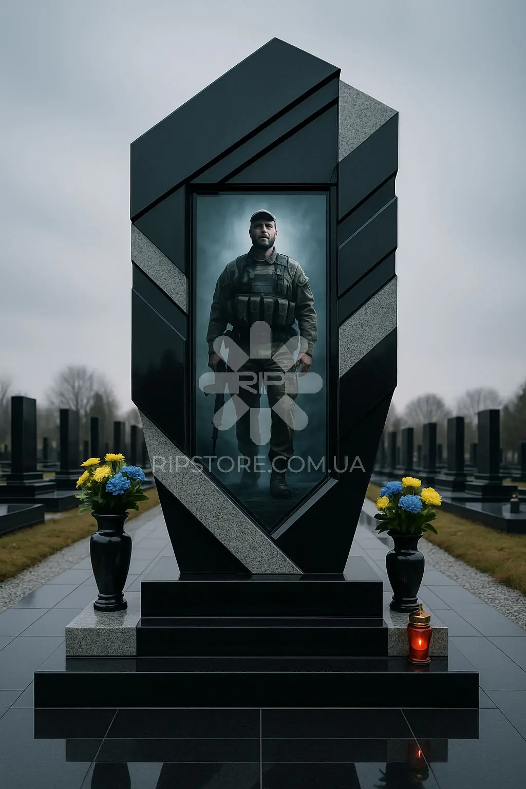 Памятник для военного VP26041 фото