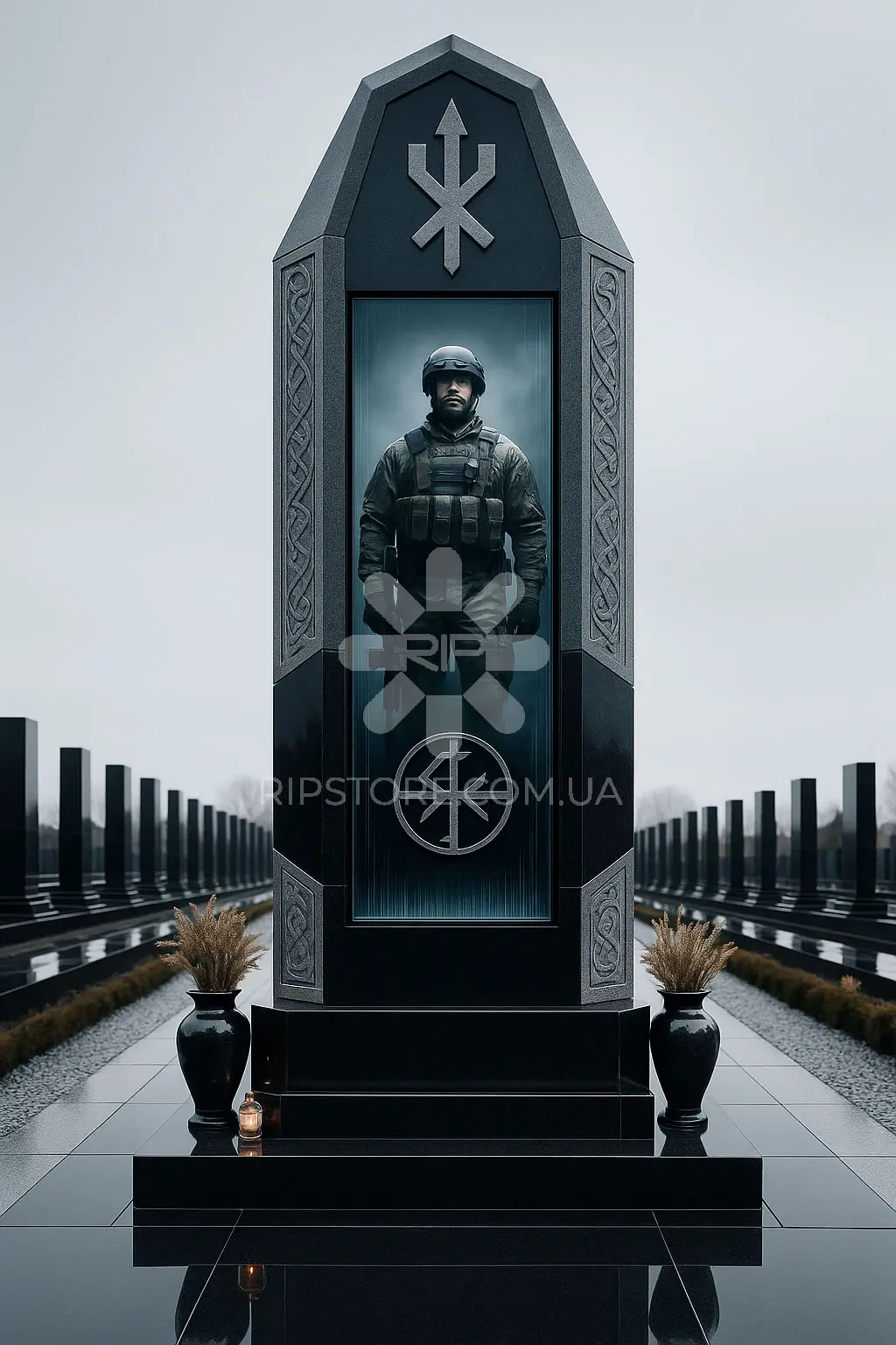 Памятник для военного VP26043 фото