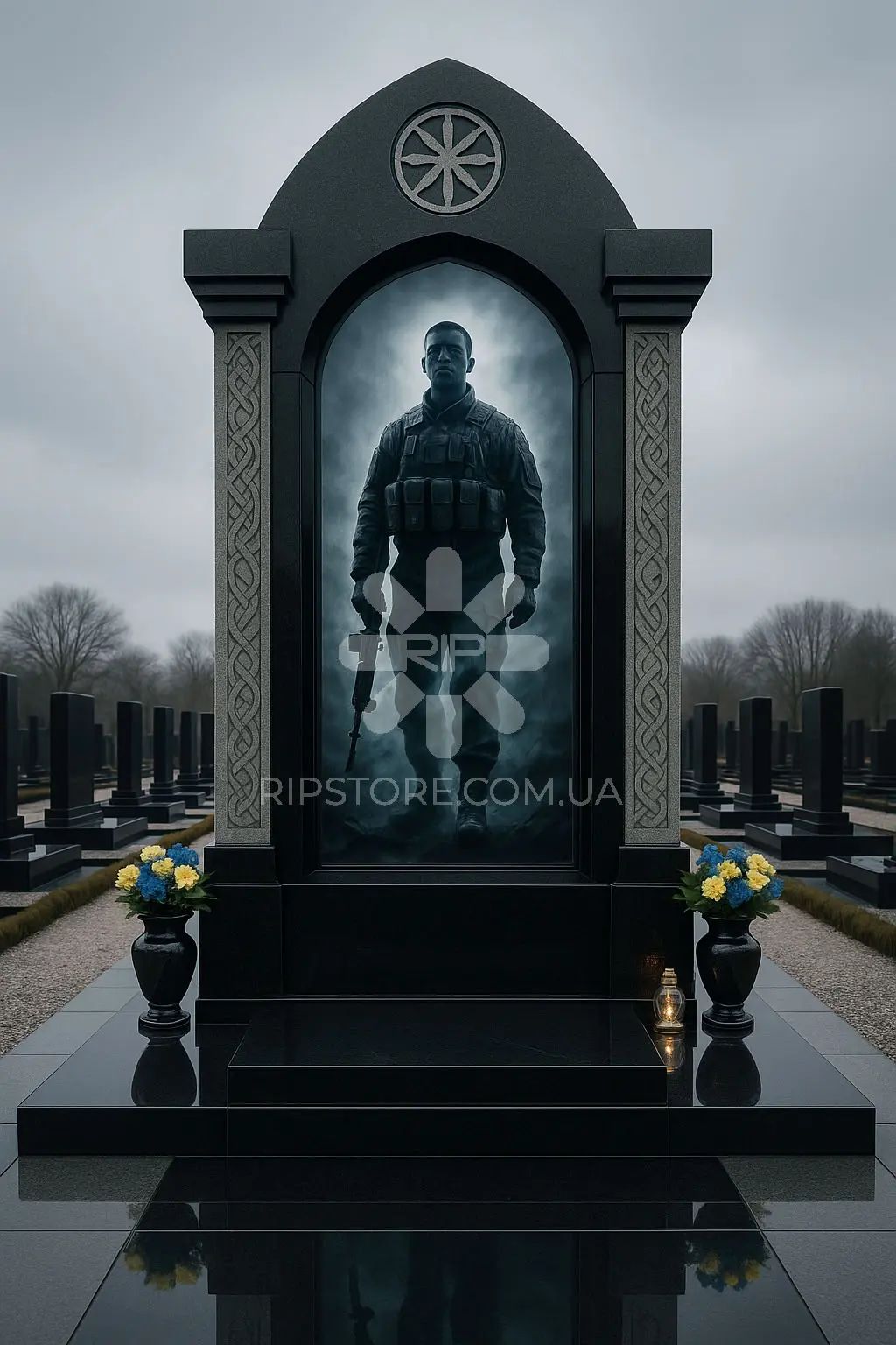 Памятник для военного VP26045 фото