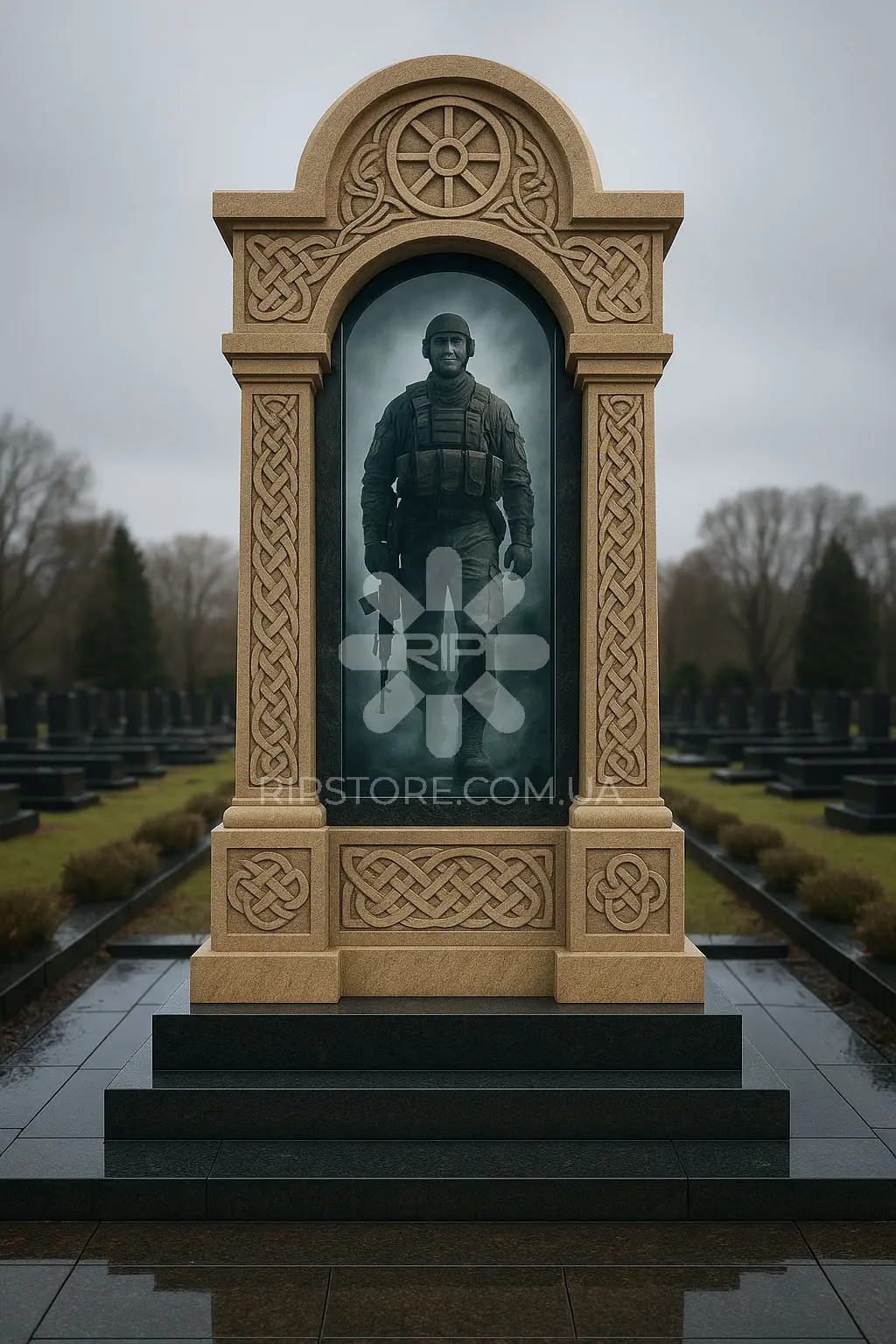 Памятник для военного VP26046 фото