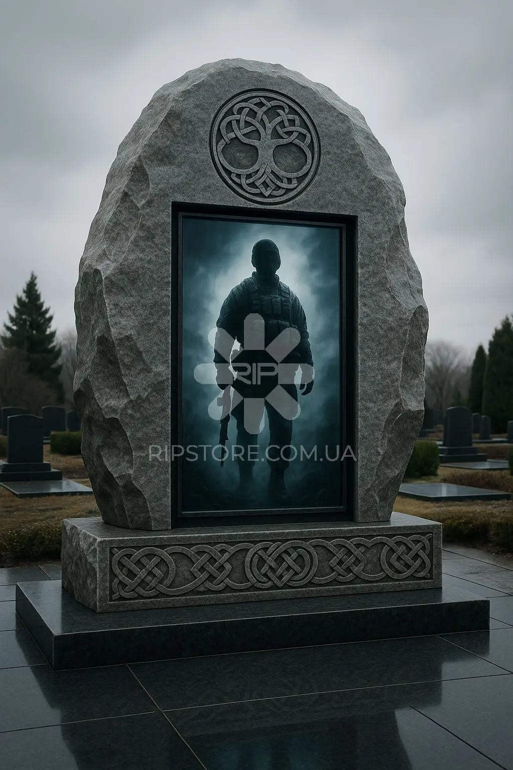 Памятник для военного VP26048 фото