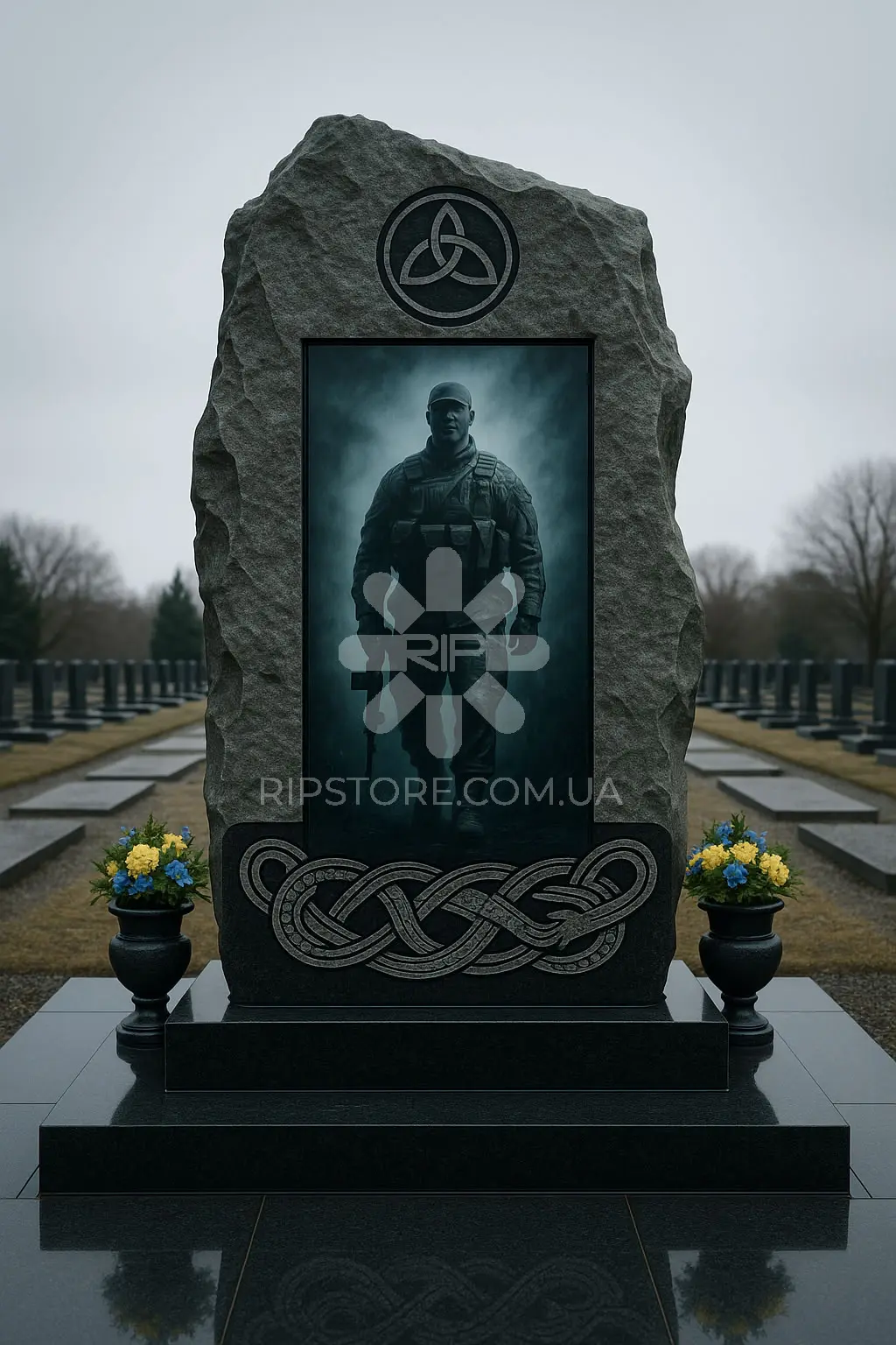 Памятник для военного VP26049 фото