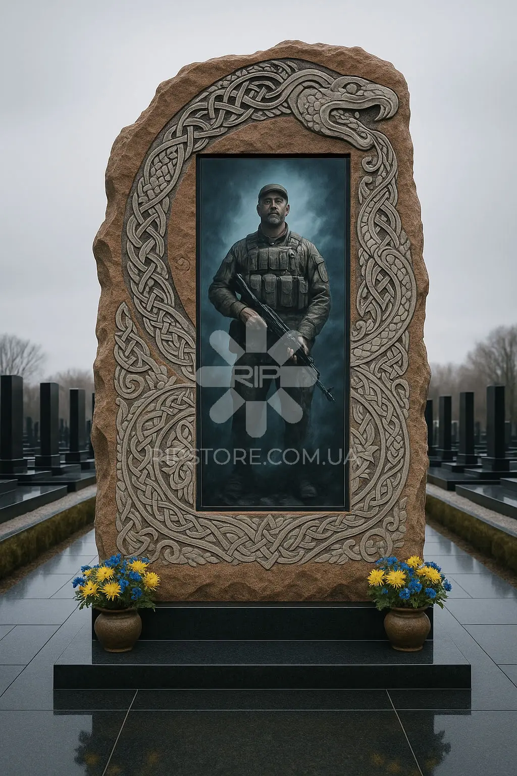 Памятник для военного VP26050 фото