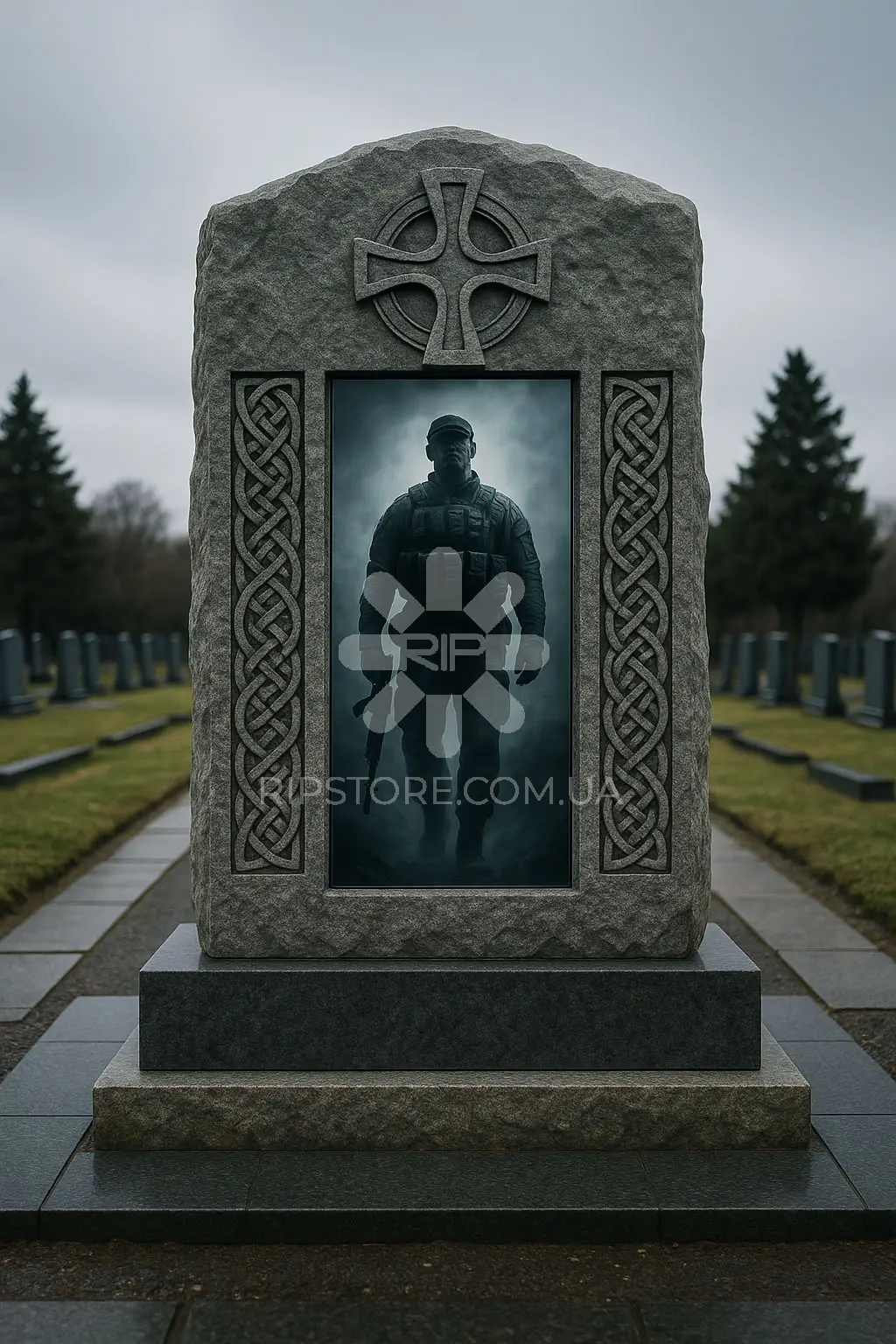 Памятник для военного VP26053 фото
