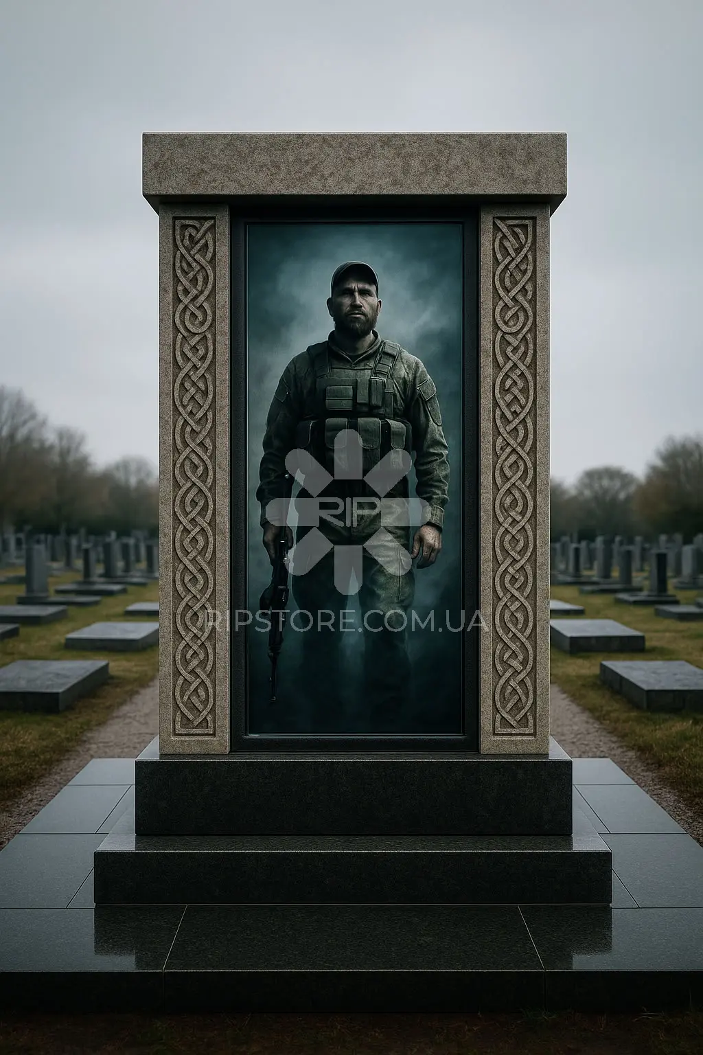 Памятник для военного VP26054 фото