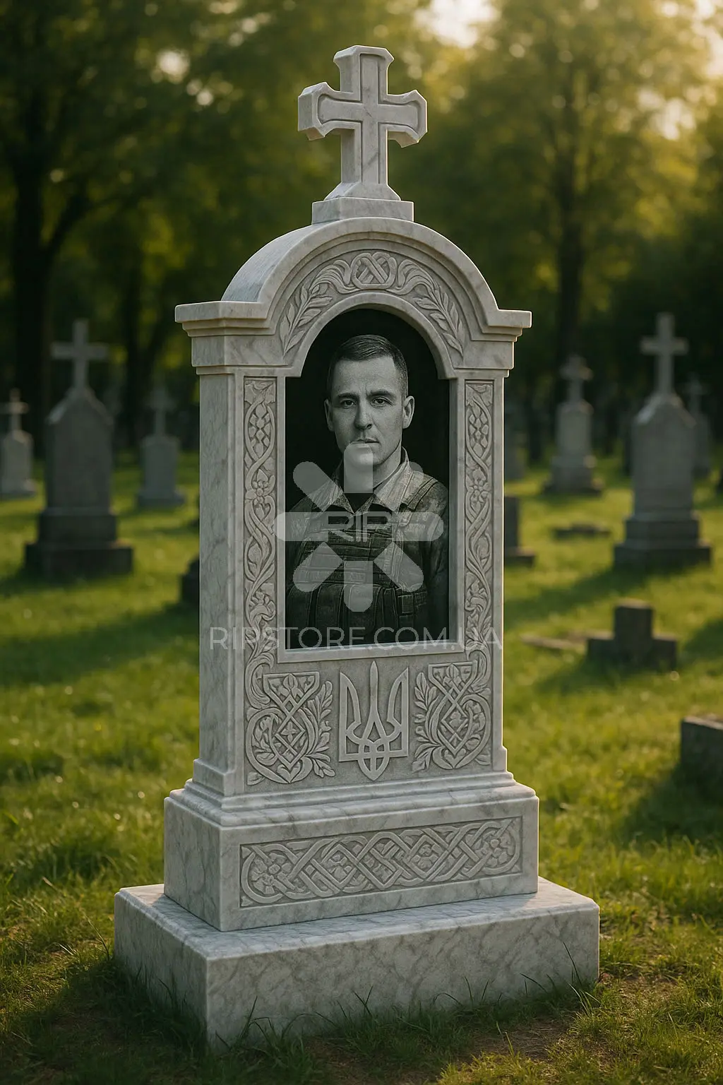 Памятник для военного VP26063 фото