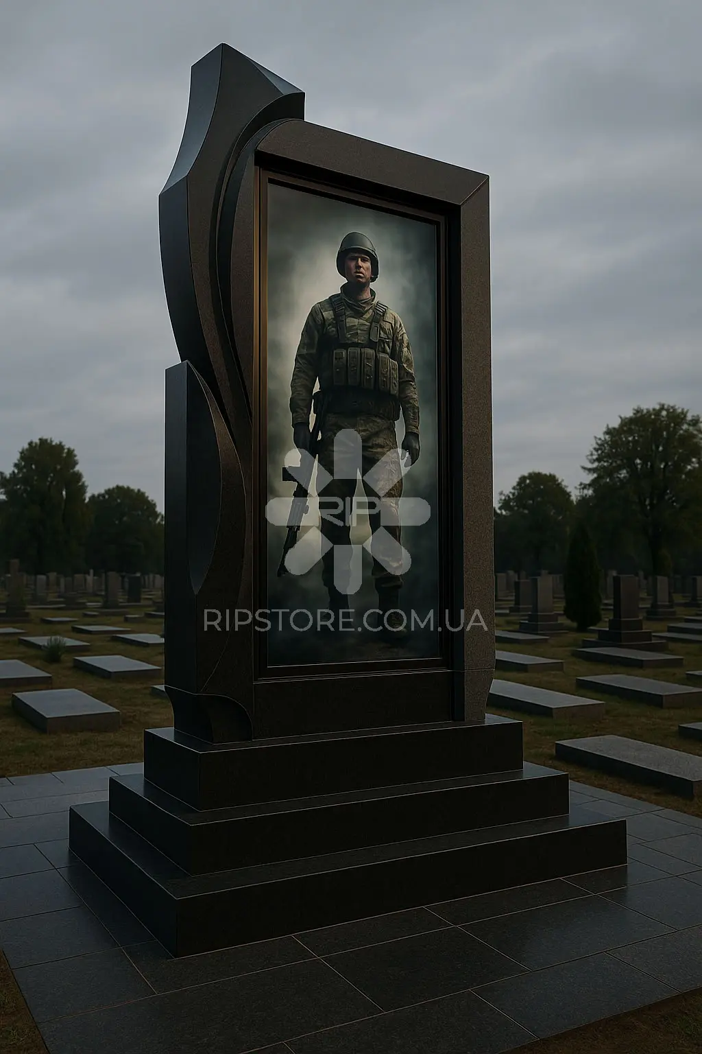 Памятник для военного VP2607 фото